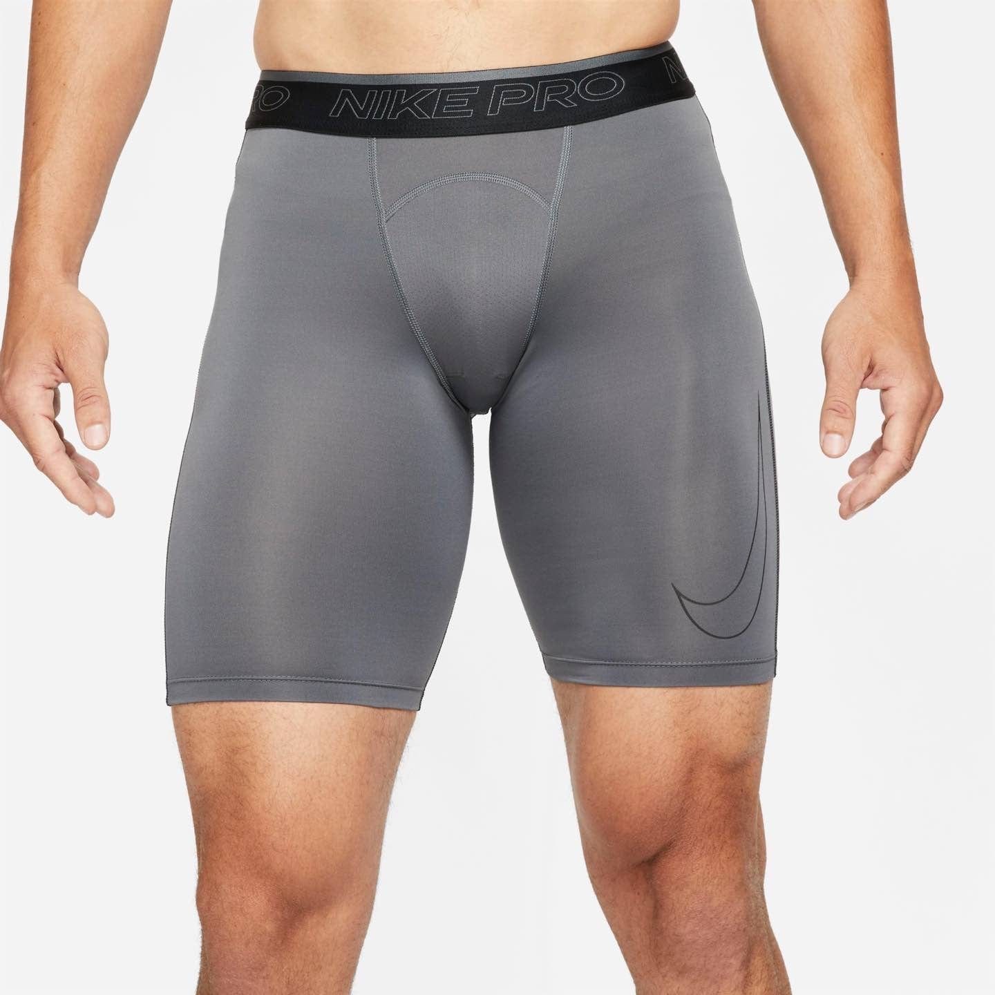 Nike Pro Dri-FIT Training Shorts Nike Grey S