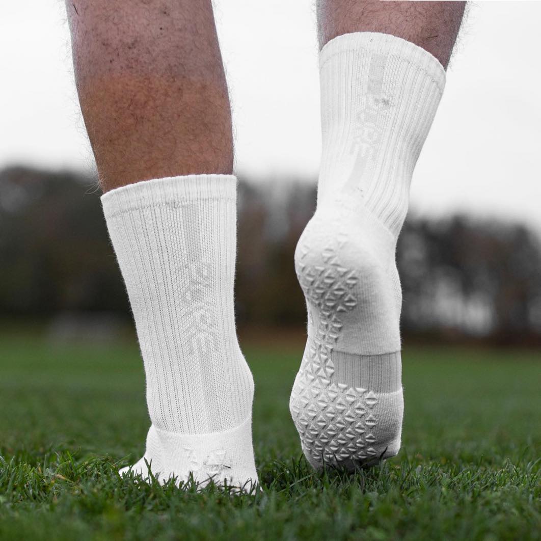 Pure Grip Socks Pro Whiteout Grip Socks Pure White S