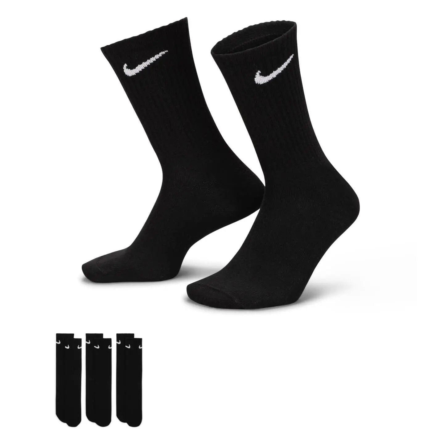 Nike Everyday Lightweight Training Socks Nike Black S