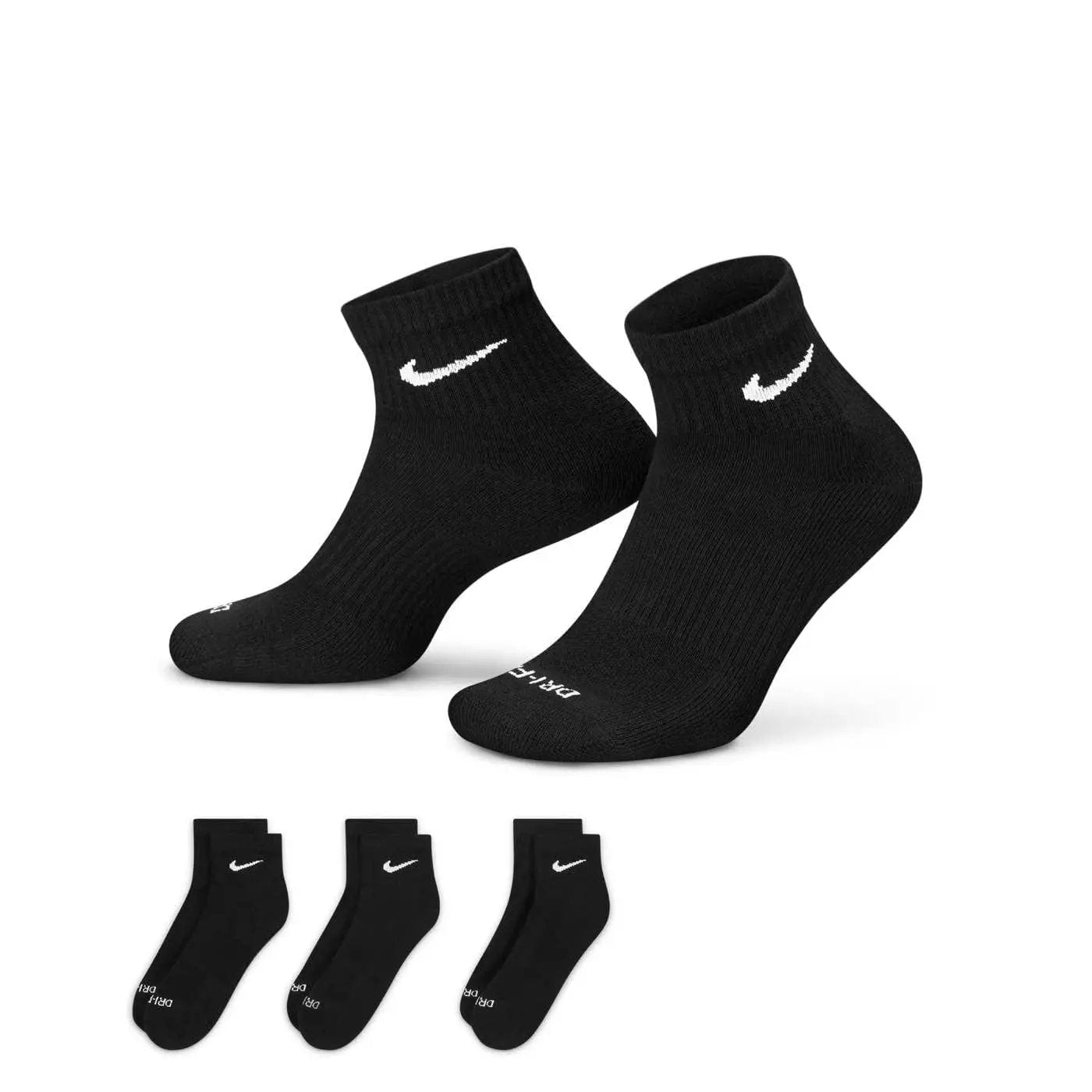 Nike Everyday Plus Cushioned Training Socks Nike Black S