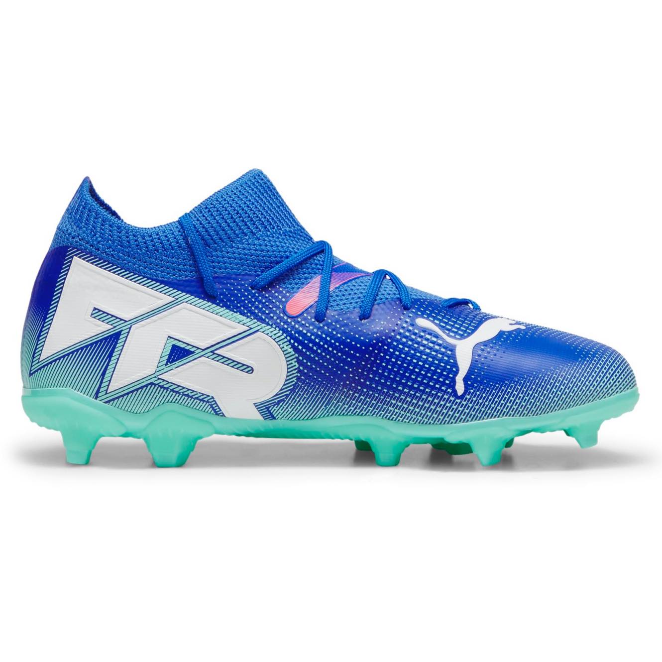 PUMA FUTURE 7 Match FG/AG Jr. soccer cleats with adaptive fit and superior traction
