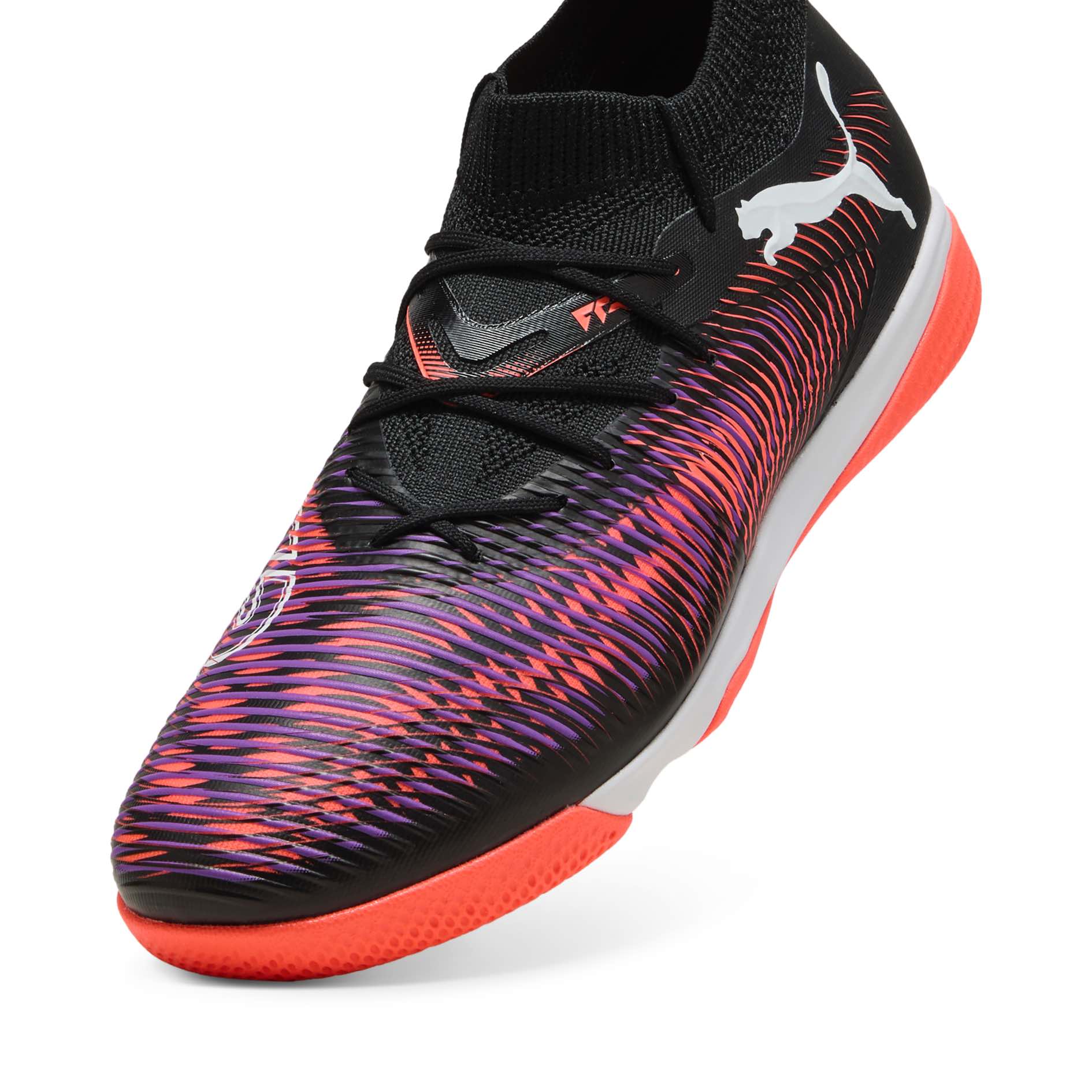 PUMA FUTURE 8 Match IT Indoor Soccer Shoes with GripControl technology and non-marking outsole for futsal performance