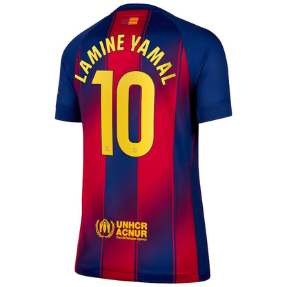 Lamine Yamal FC Barcelona 2025/26 Stadium Home Official Jerseys Nike Blue S 