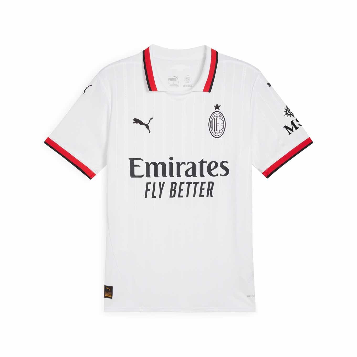 AC Milan 24/25 Away Jersey Licensed Jerseys Puma White S 