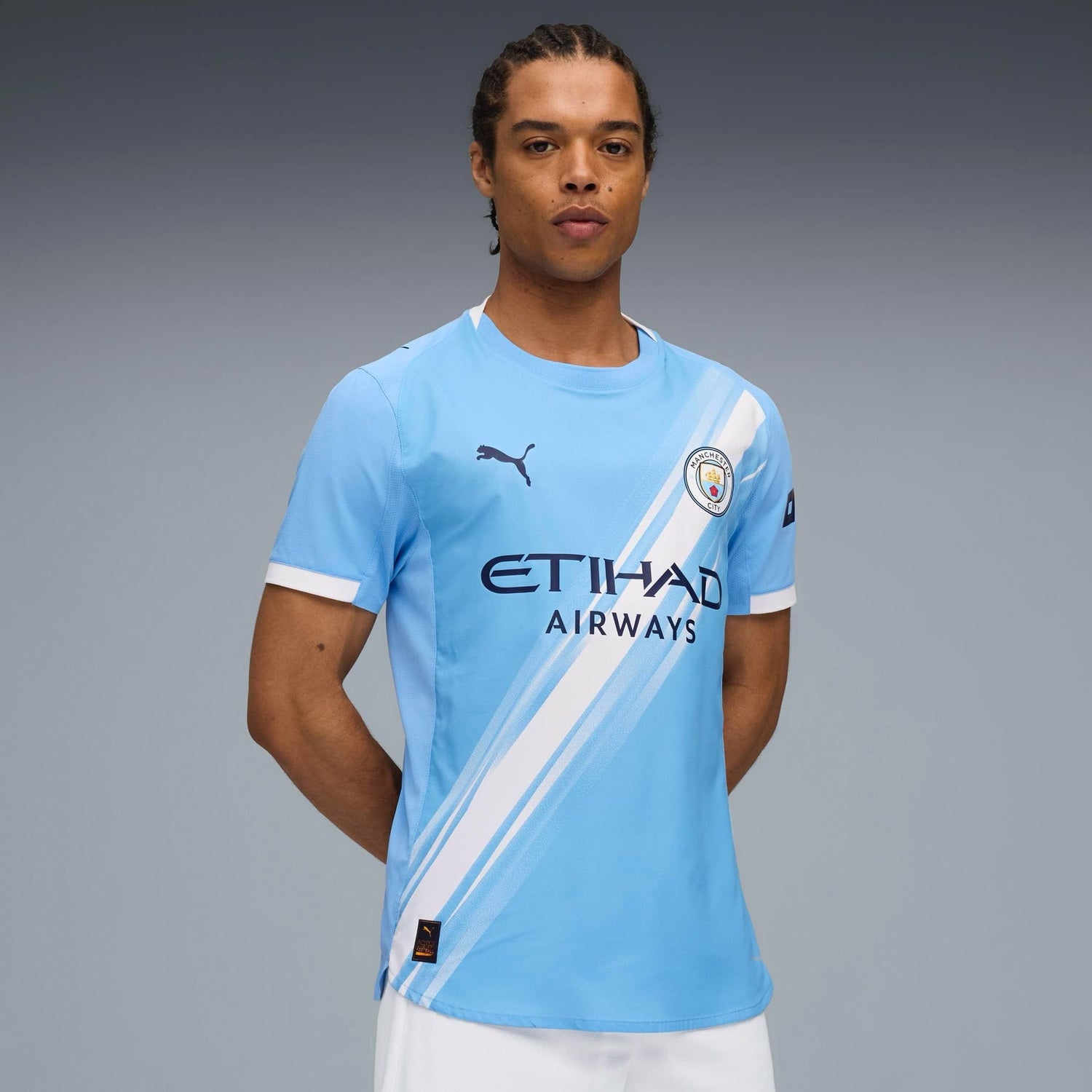 Manchester City 25/26 Authentic Home Jersey Licensed Jerseys Puma 