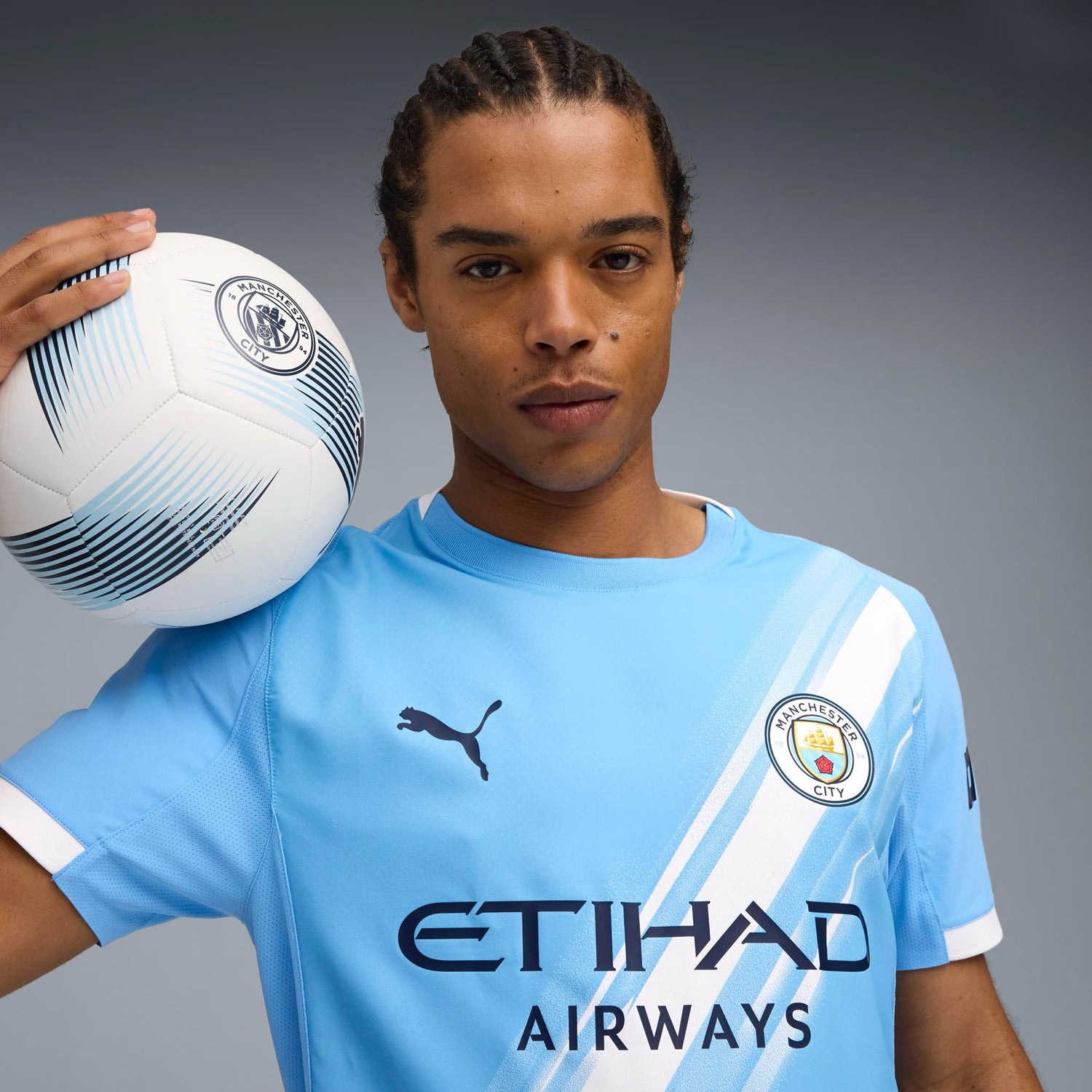Manchester City 25/26 Authentic Home Jersey Licensed Jerseys Puma 