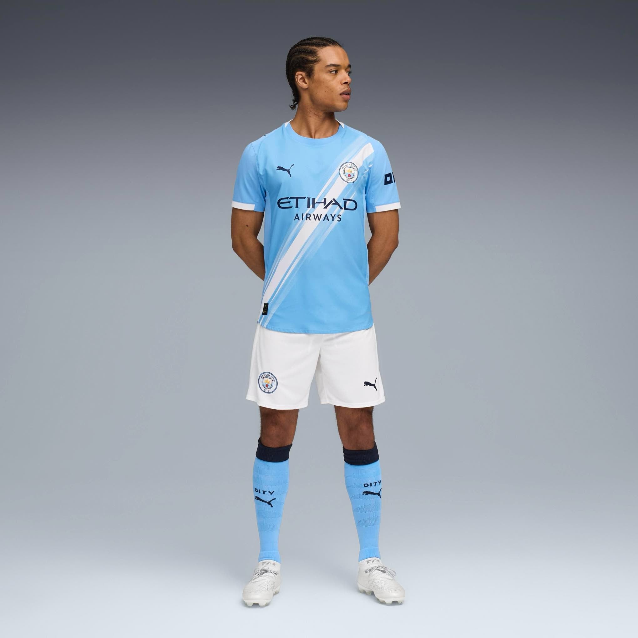 Manchester City 25/26 Authentic Home Jersey Licensed Jerseys Puma 