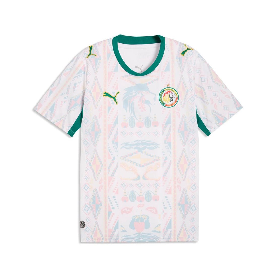 Senegal 2026 Home Jersey Official Jerseys PUMA White S 