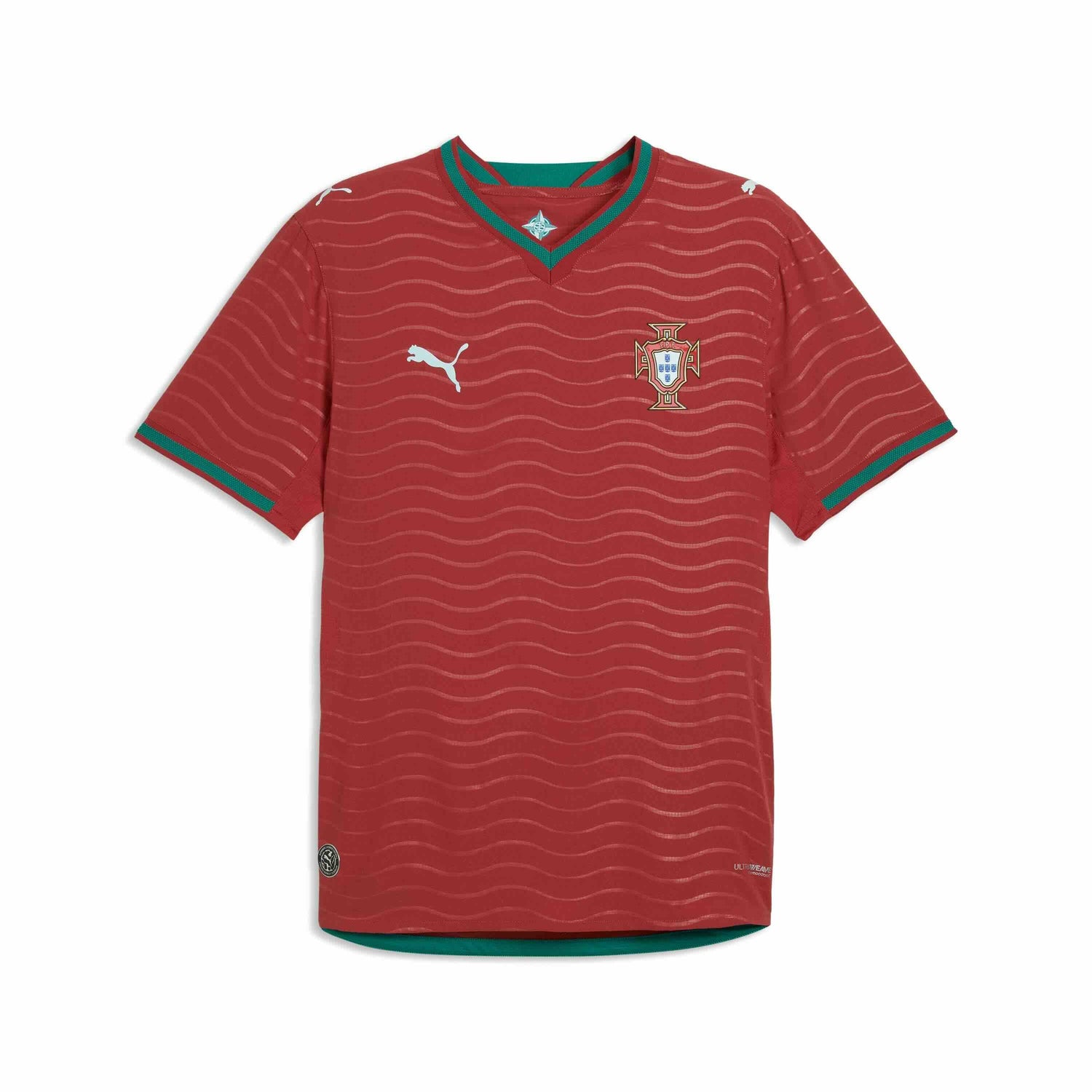 Portugal Authentic Home Official Jerseys PUMA Red S 
