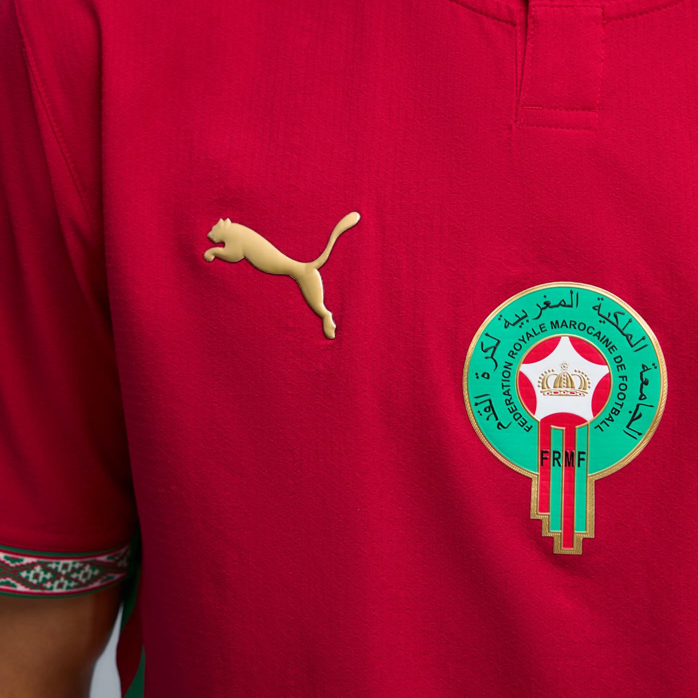 Morocco 2026 Authentic Home Jersey Official Jerseys PUMA 