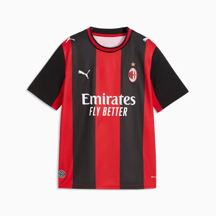 AC Milan Home Jersey Youth Official Jerseys PUMA