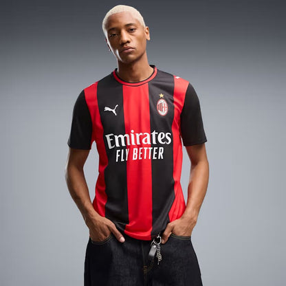 AC Milan Home Jersey Official Jerseys PUMA Black S 