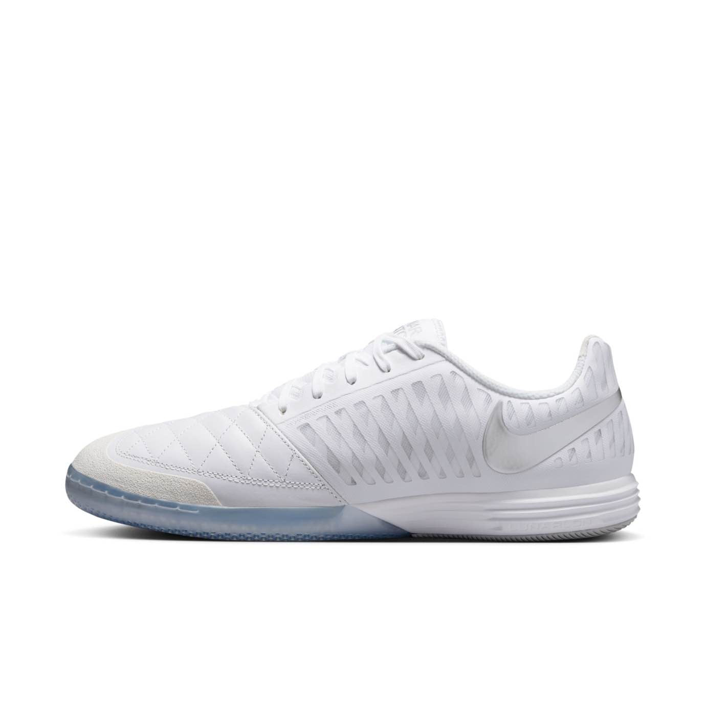 Nike Lunargato II indoor court soccer shoes showcasing their sleek design and performance features.