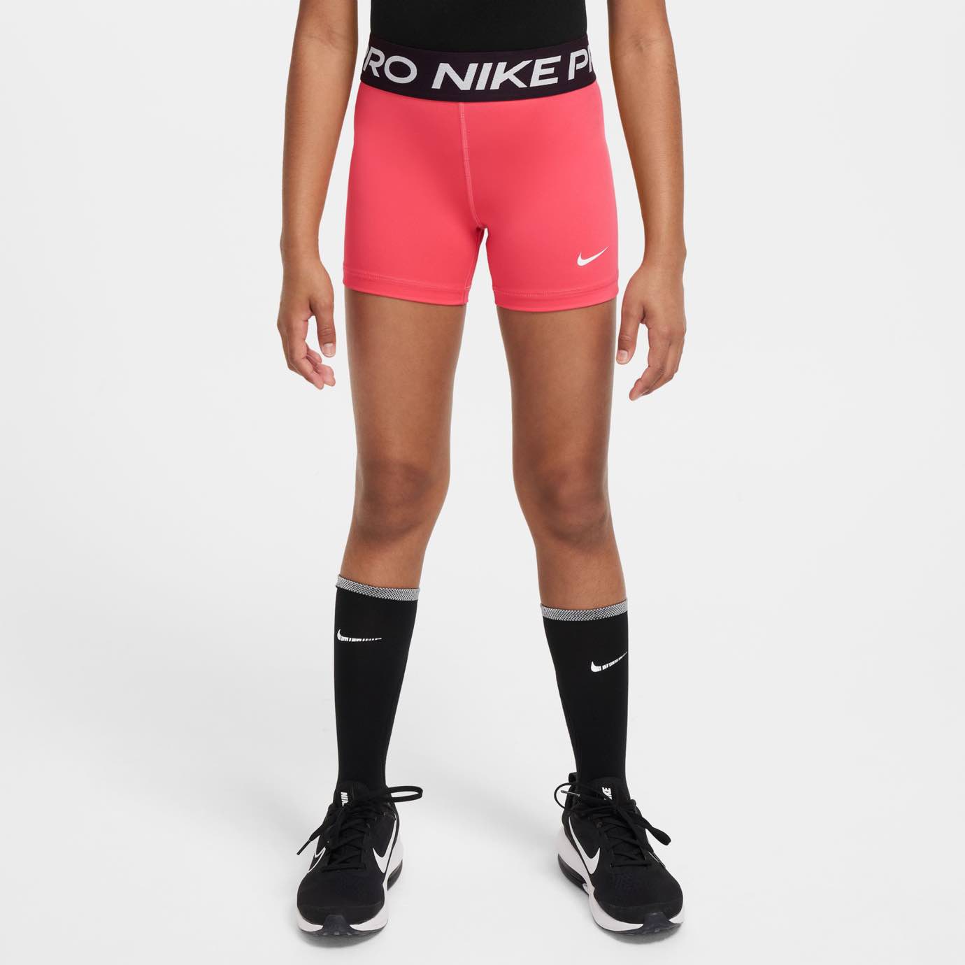 Nike Pro Older Girls Shorts 3&quot; Training Shorts Nike 