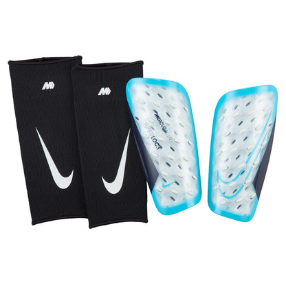 Nike Mercurial Lite SuperLock Shin Guards - Lightweight and Secure Fit with Moisture-Wicking Technology