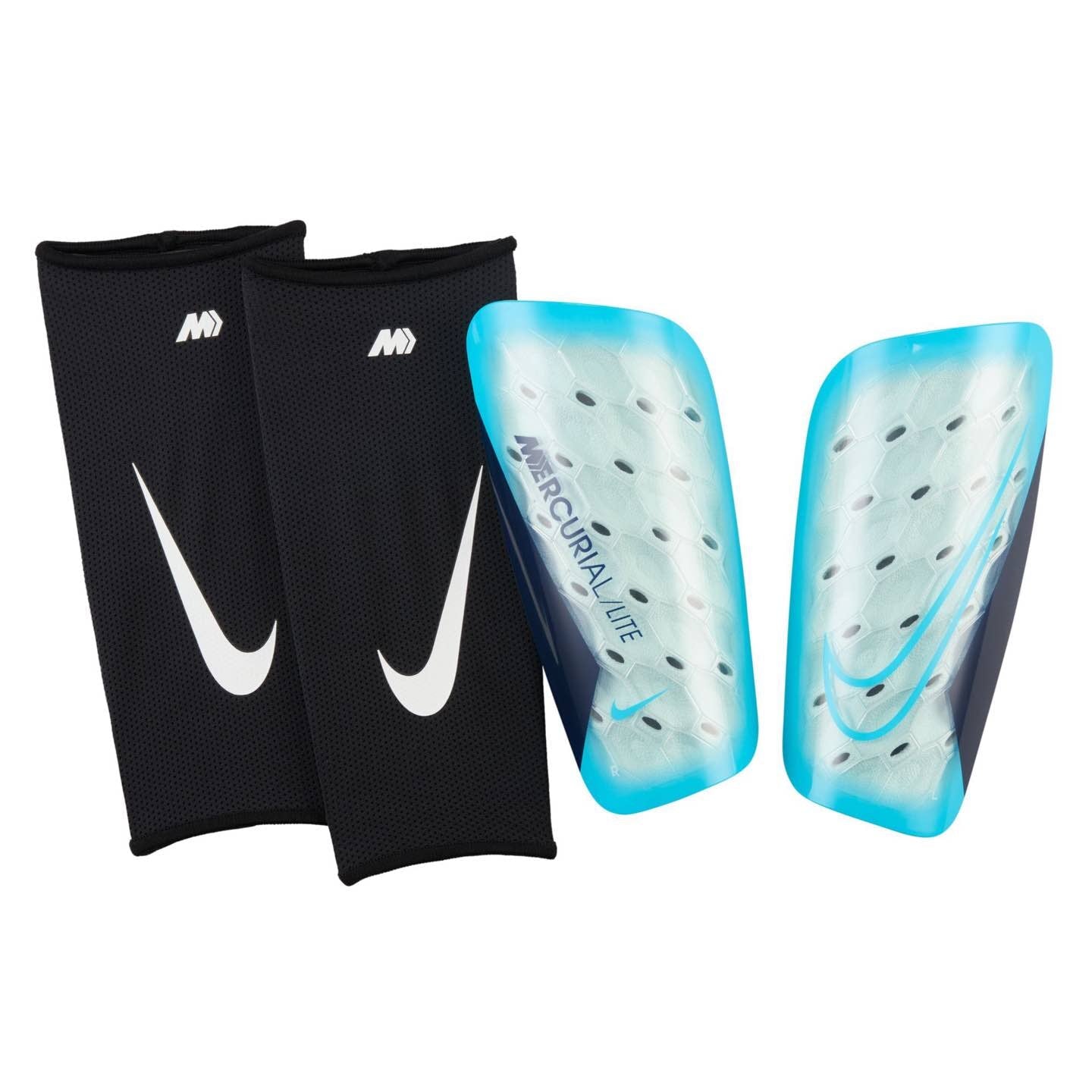 Nike Mercurial Lite Soccer Shin Guards Ultimate Protection Premium Soccer