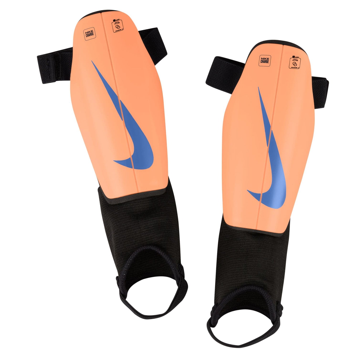 Nike Charge Kids Soccer Shin Guards Shin Guards Nike Orange YS 