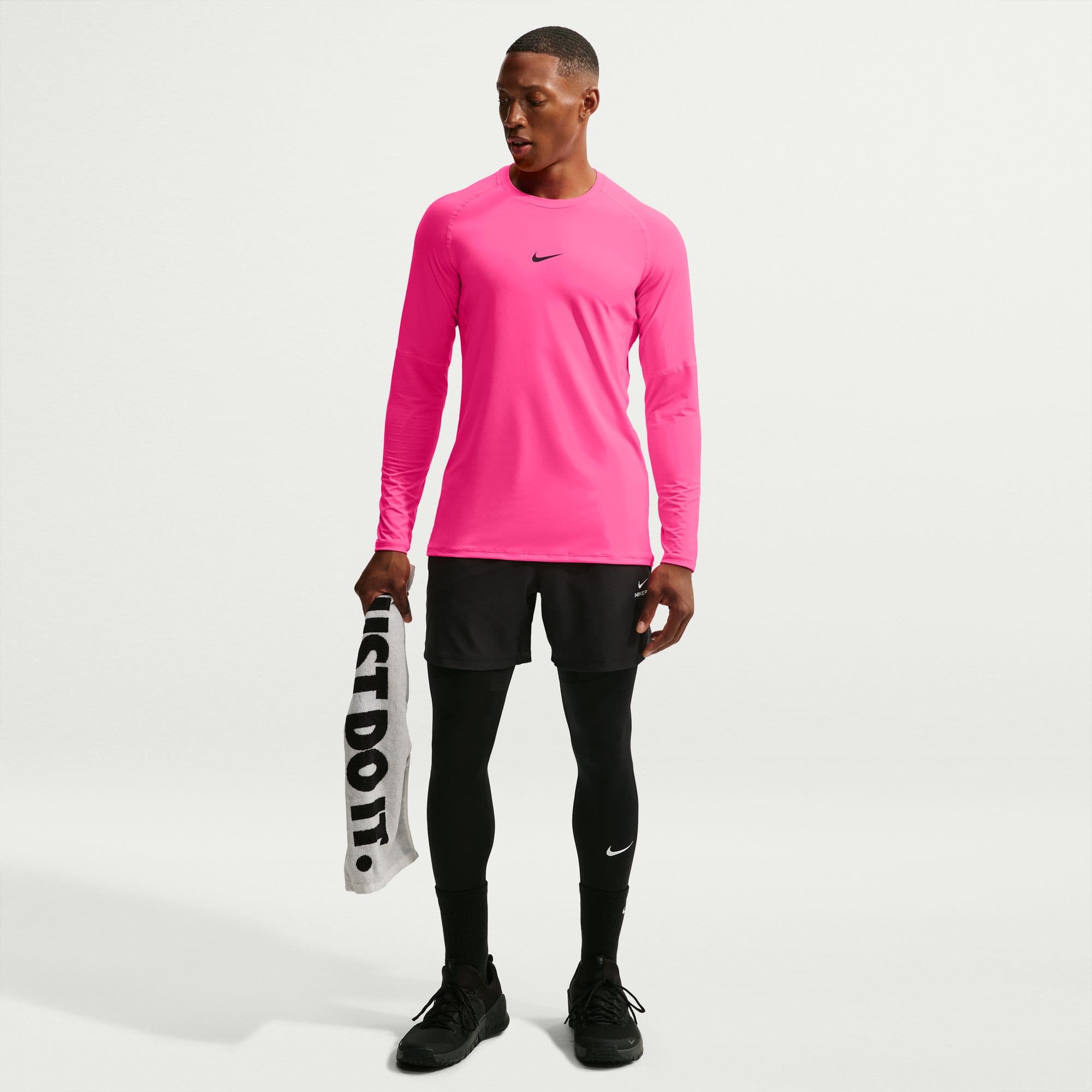Nike Pro Long Sleeve Training Top | PREMIUM SOCCER – Premium Soccer