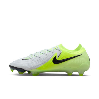 Nike Phantom GX 2 Elite FG Soccer Cleats - Firm Ground, High-Performance Nike Soccer Boots, Flyknit Construction, Cyclone 360 Traction