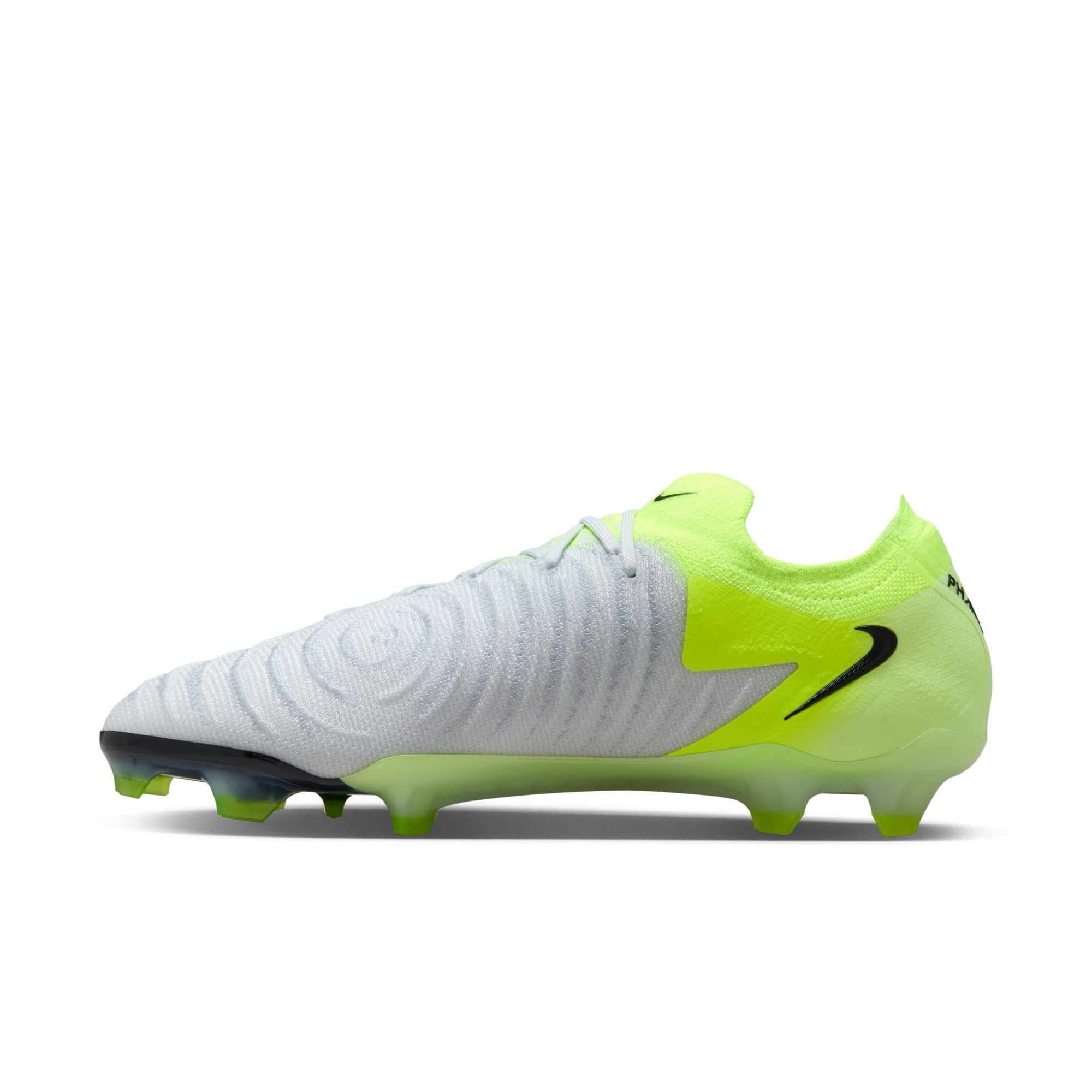 Nike Phantom GX 2 Elite FG Soccer Cleats - Firm Ground, High-Performance Nike Soccer Boots, Flyknit Construction, Cyclone 360 Traction