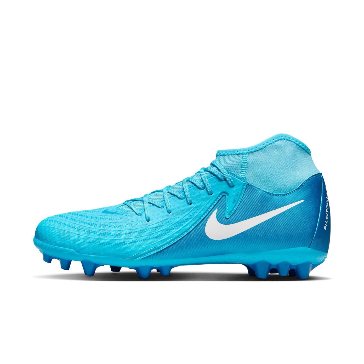 Nike Phantom Luna 2 Academy AG Soccer Cleats with high-top design