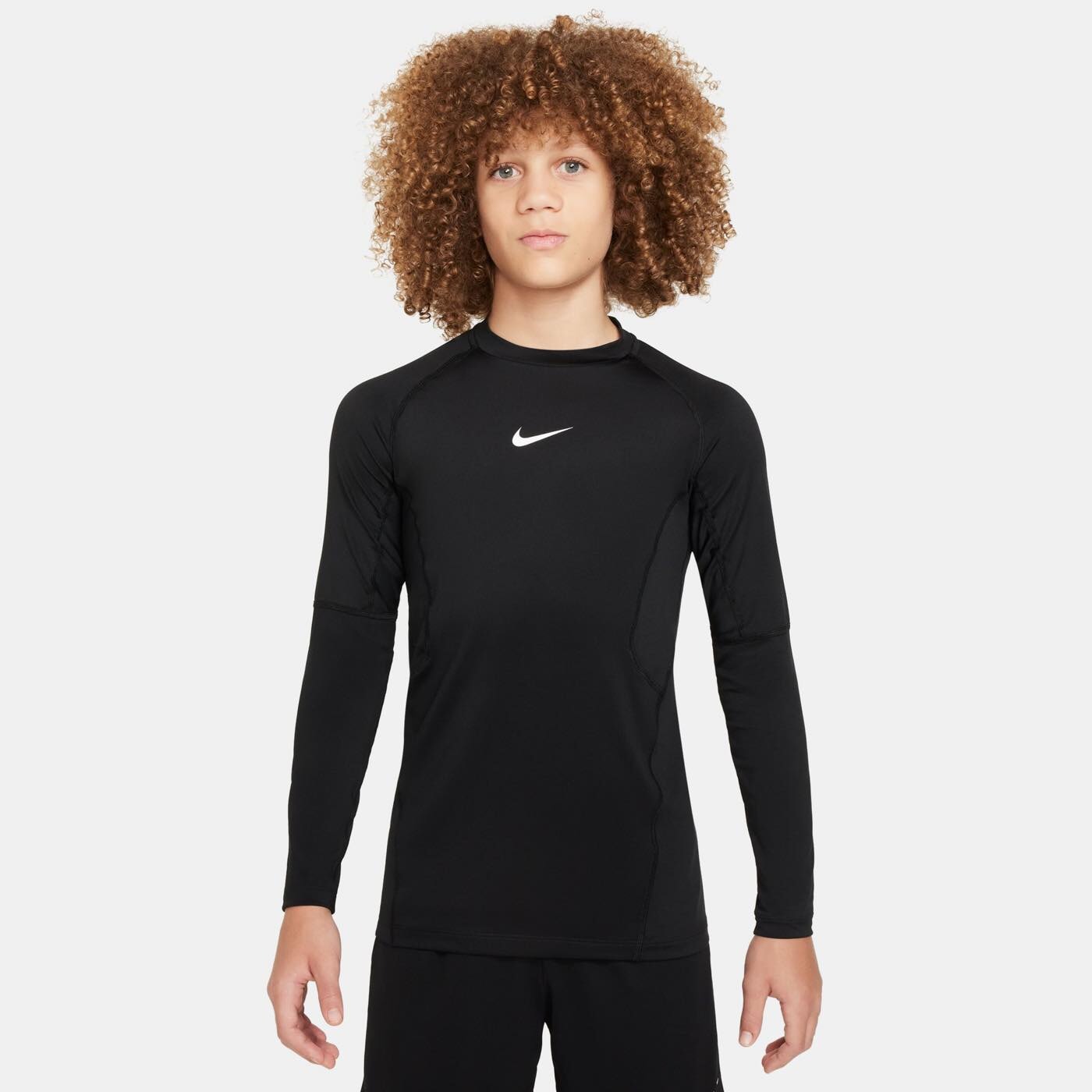 Nike Pro Training Tops Nike Black YXS 