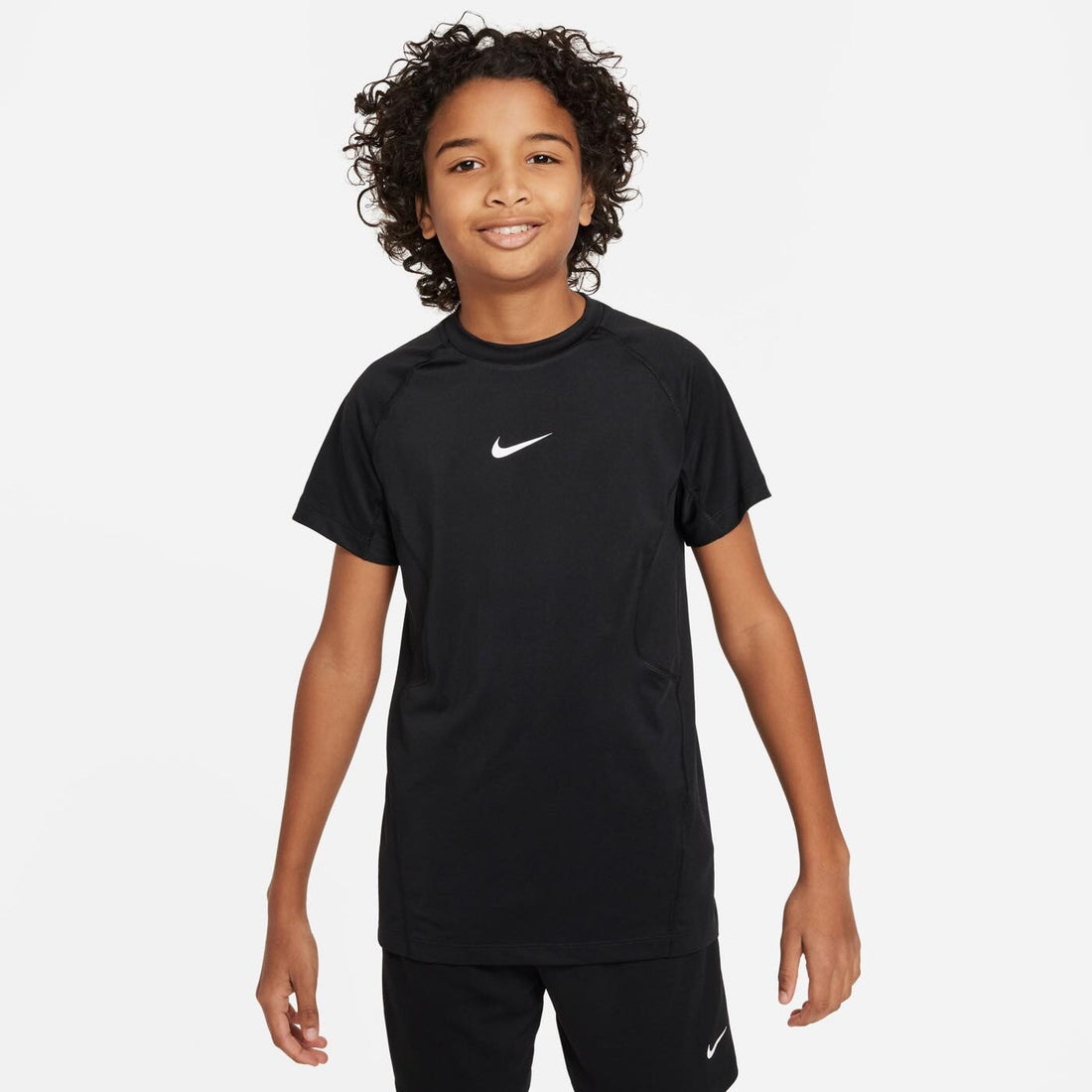 Nike Pro Training Tops Nike Black YXS 