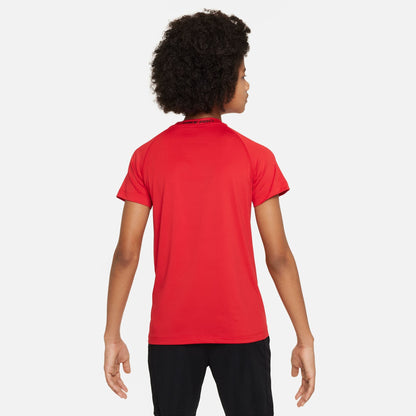 Nike Pro Short Sleeve Training Top Youth Training Tops Nike 