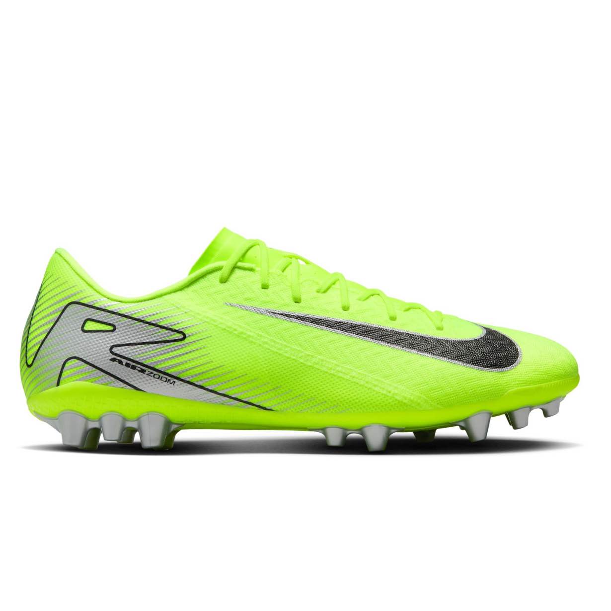 Nike Mercurial Vapor 16 Academy AG - Artificial grass cleats with Air Zoom cushioning, NikeSkin upper for control, and wave-like traction for agility.