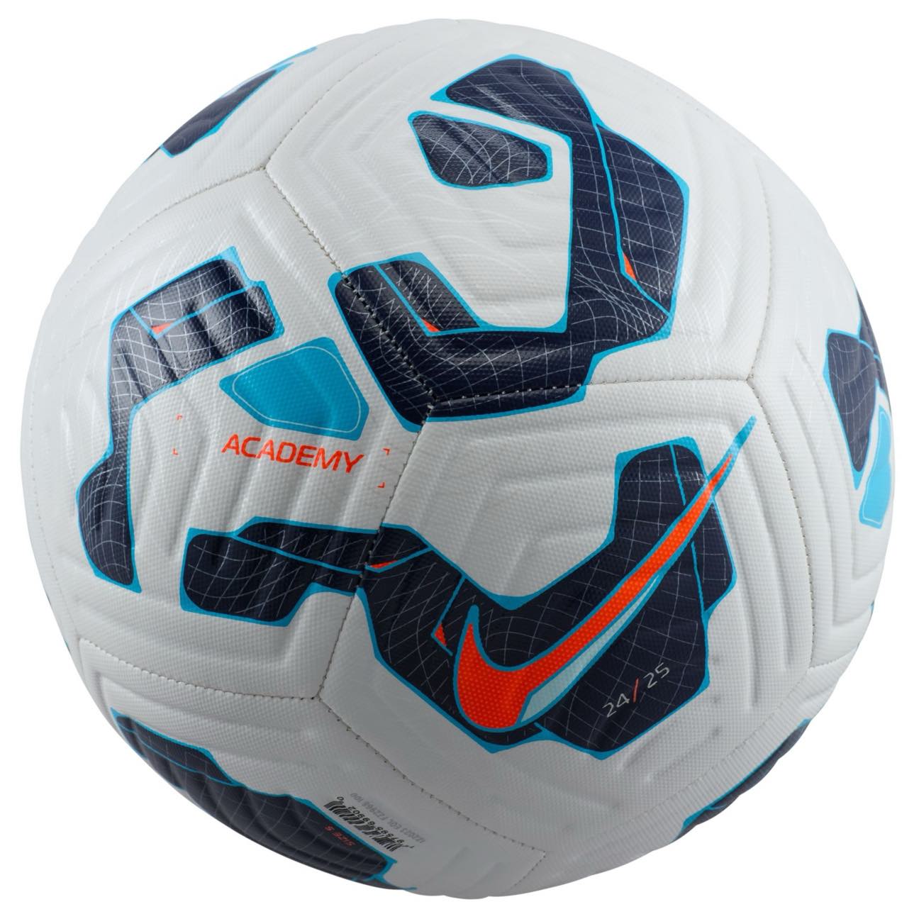 Nike Academy Soccer Ball - Enhanced Dribbling and Accuracy with Aerowsculpt Technology