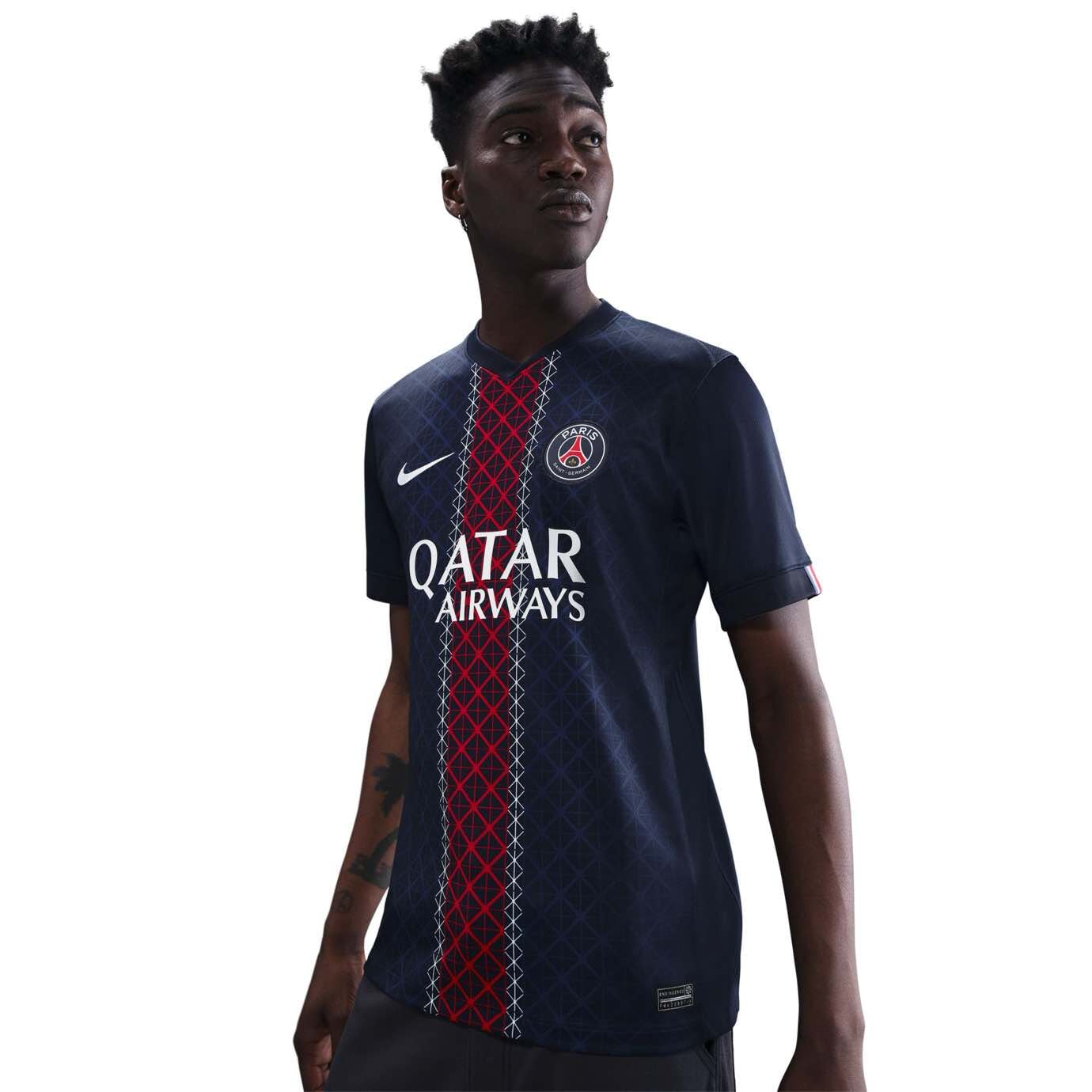 Paris Saint-Germain 2025/26 Stadium Home Licensed Jerseys Nike 