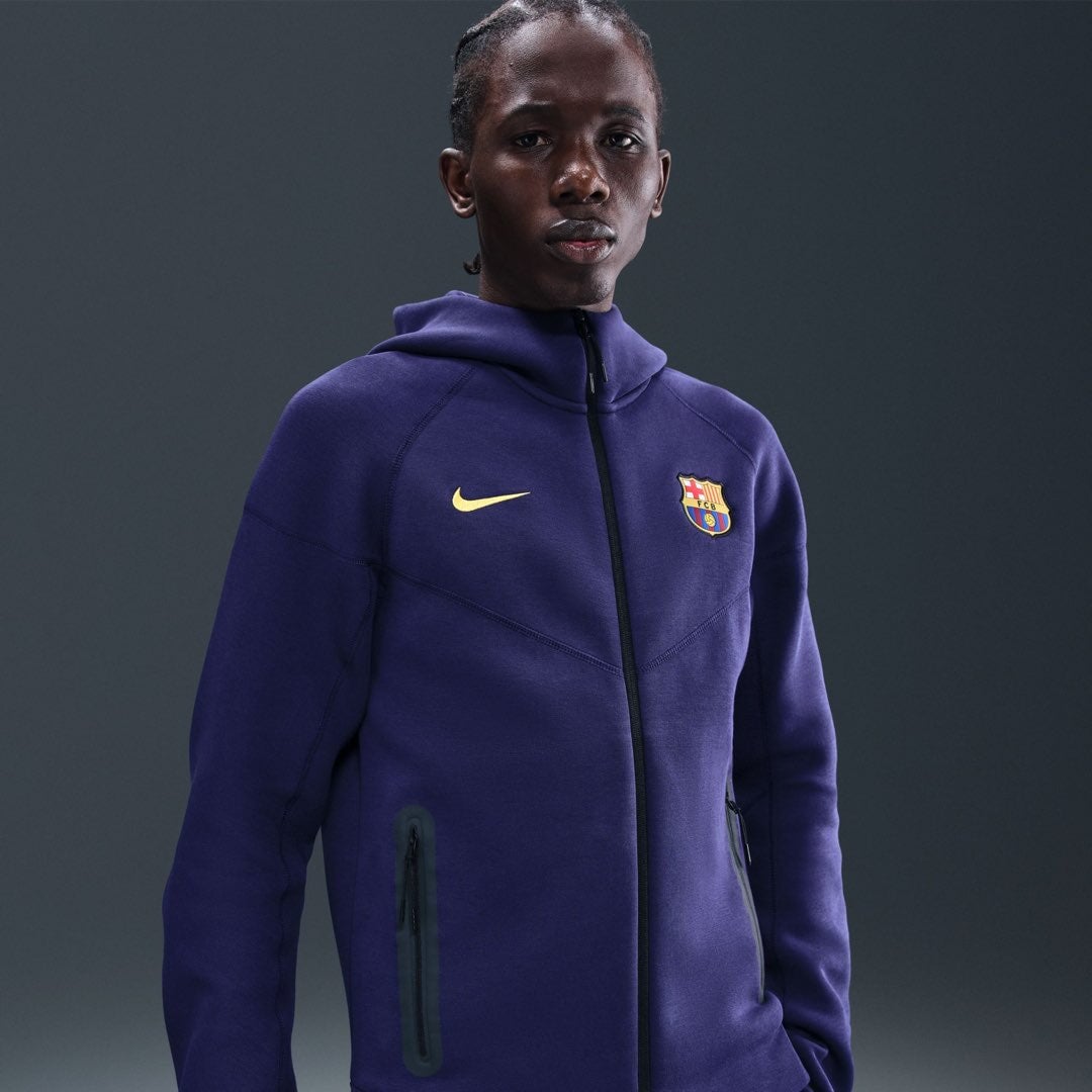 FC Barcelona Nike Tech Fleece Hoodie Training Tops Nike 