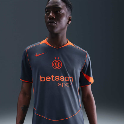 Inter Milan 2025/26 Stadium Third Official Jerseys Nike Blue S 