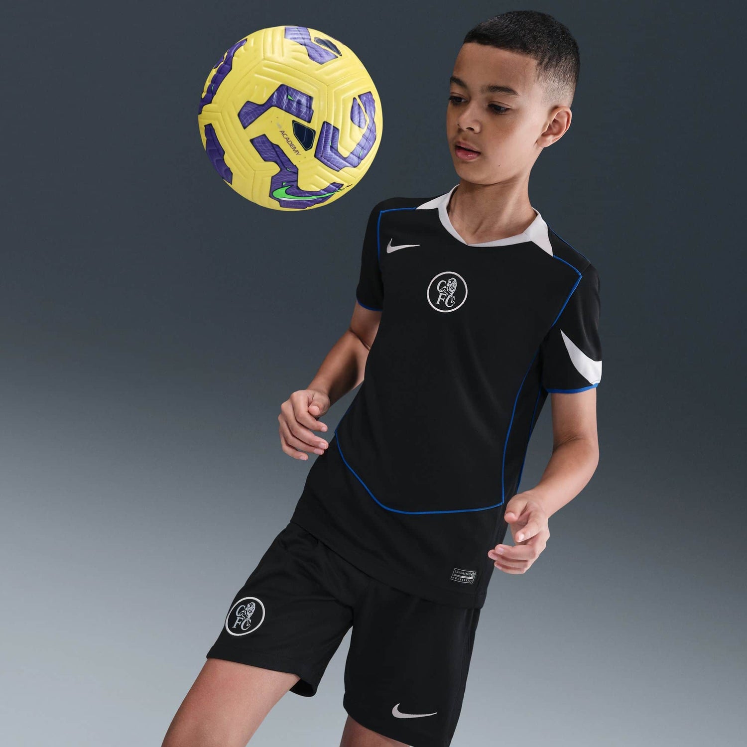 Chelsea FC 2025/26 Stadium Third Jr. Official Jerseys Nike 