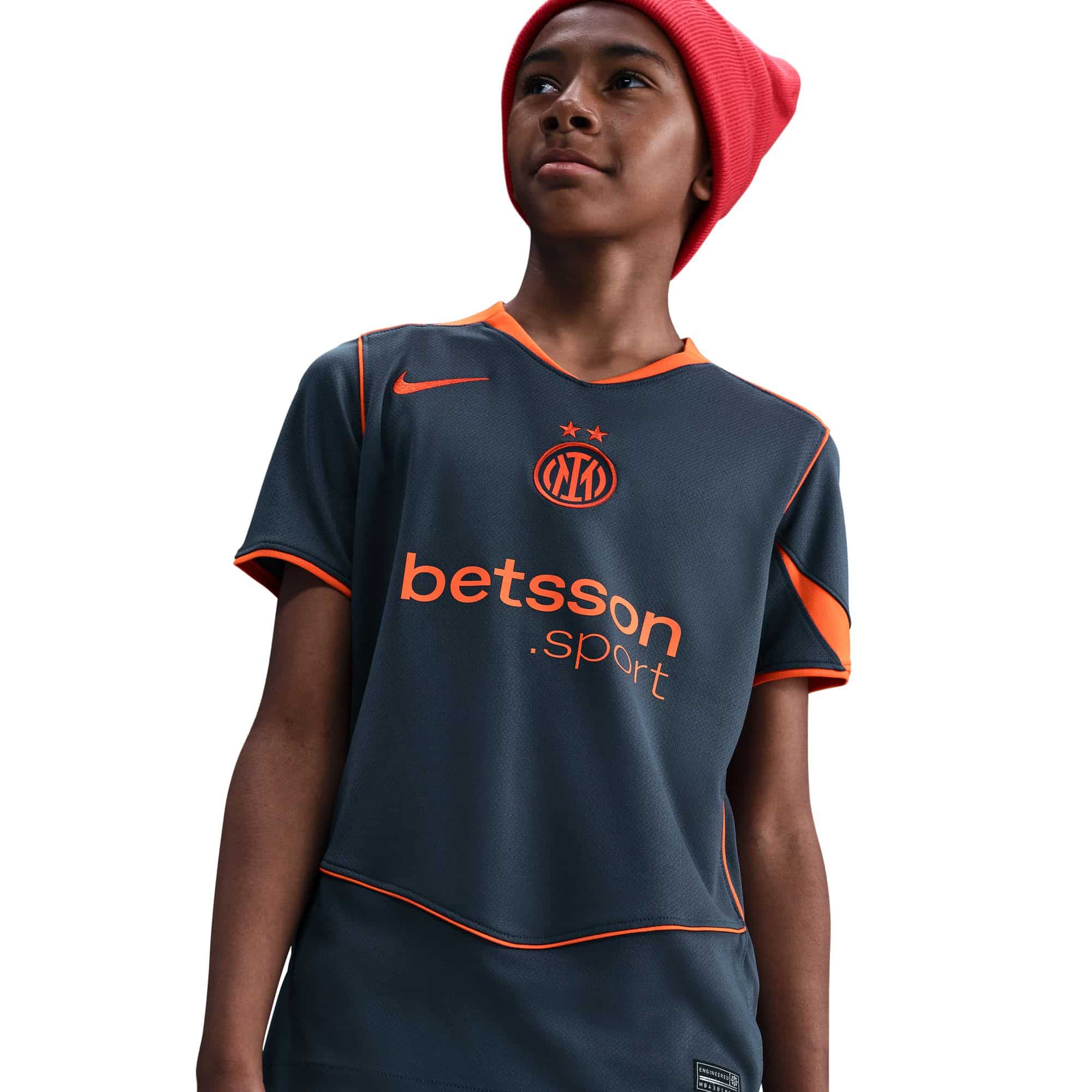 Inter Milan 2025/26 Stadium Third Jr. Official Jerseys Nike Blue YS 
