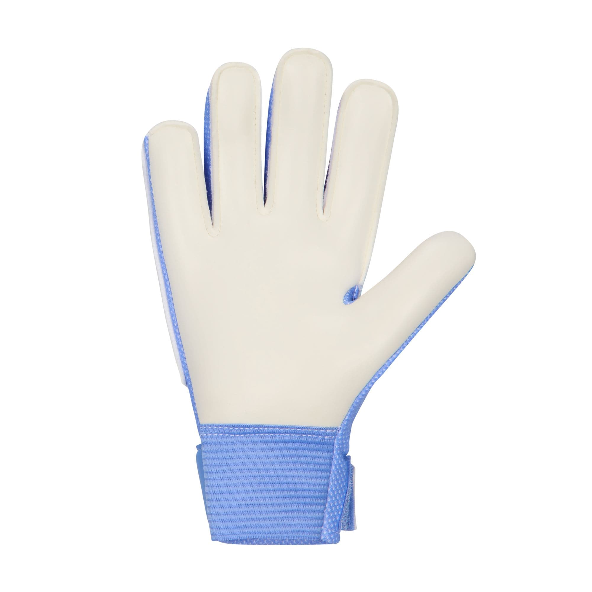 Nike Match Goalkeeper Gloves Youth blue colorway back view