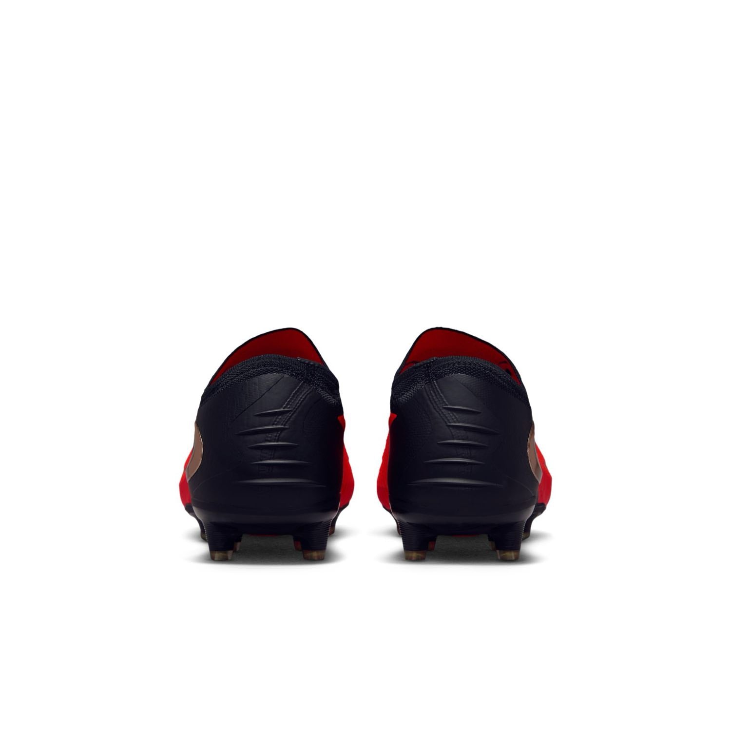 Nike Phantom 6 Low Elite AG red and black artificial-grass soccer cleats with Gripknit upper.