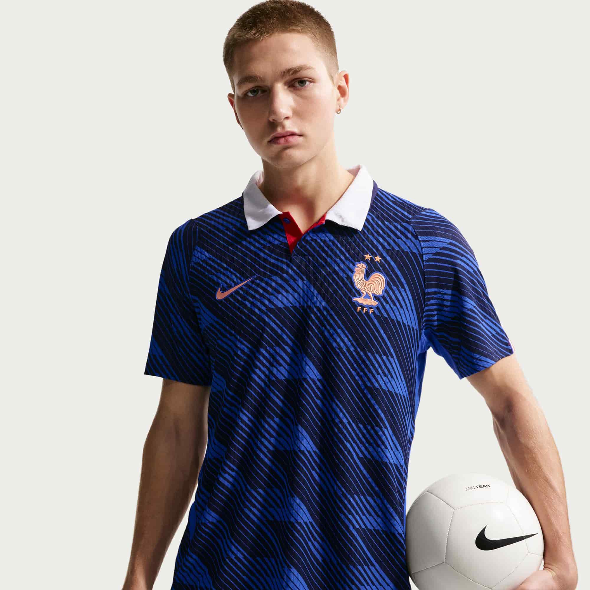 France 2026 Match Home Jersey front view in blue