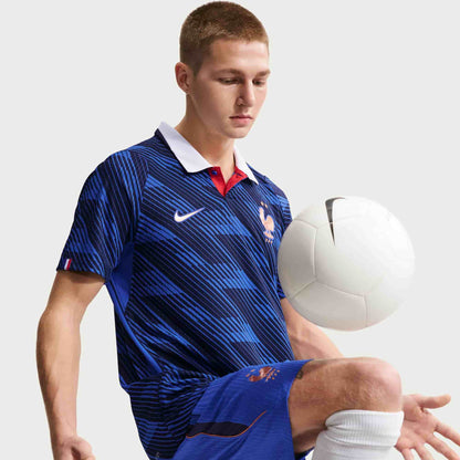 France 2026 Match Home Jersey upper body view with official France crest