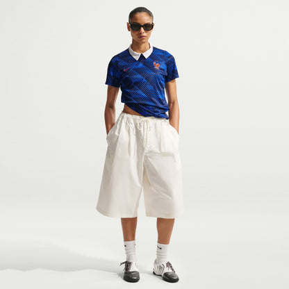 France 2026 Stadium Home Jersey Women worn by model in white skirt