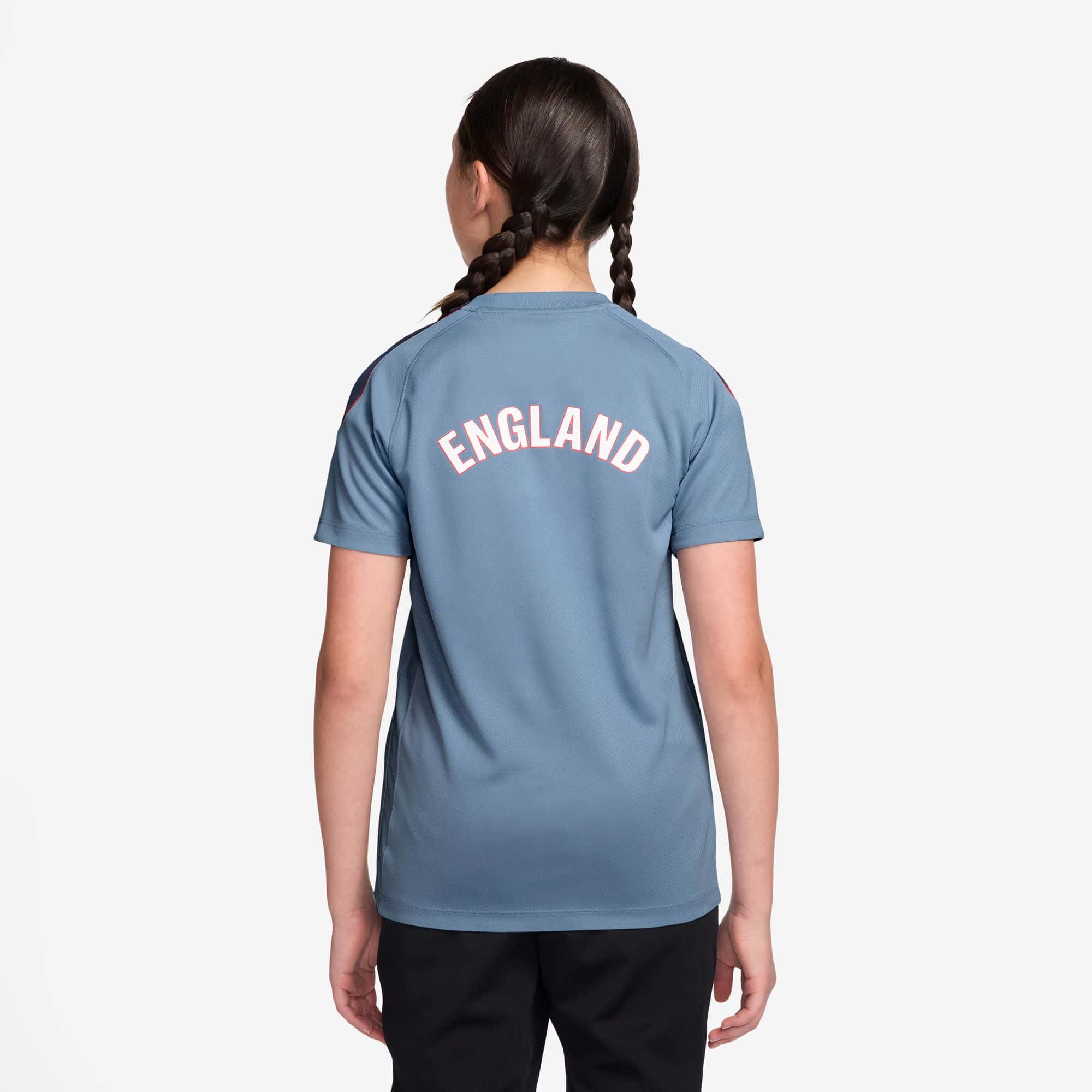England Strike Training Top Youth back view