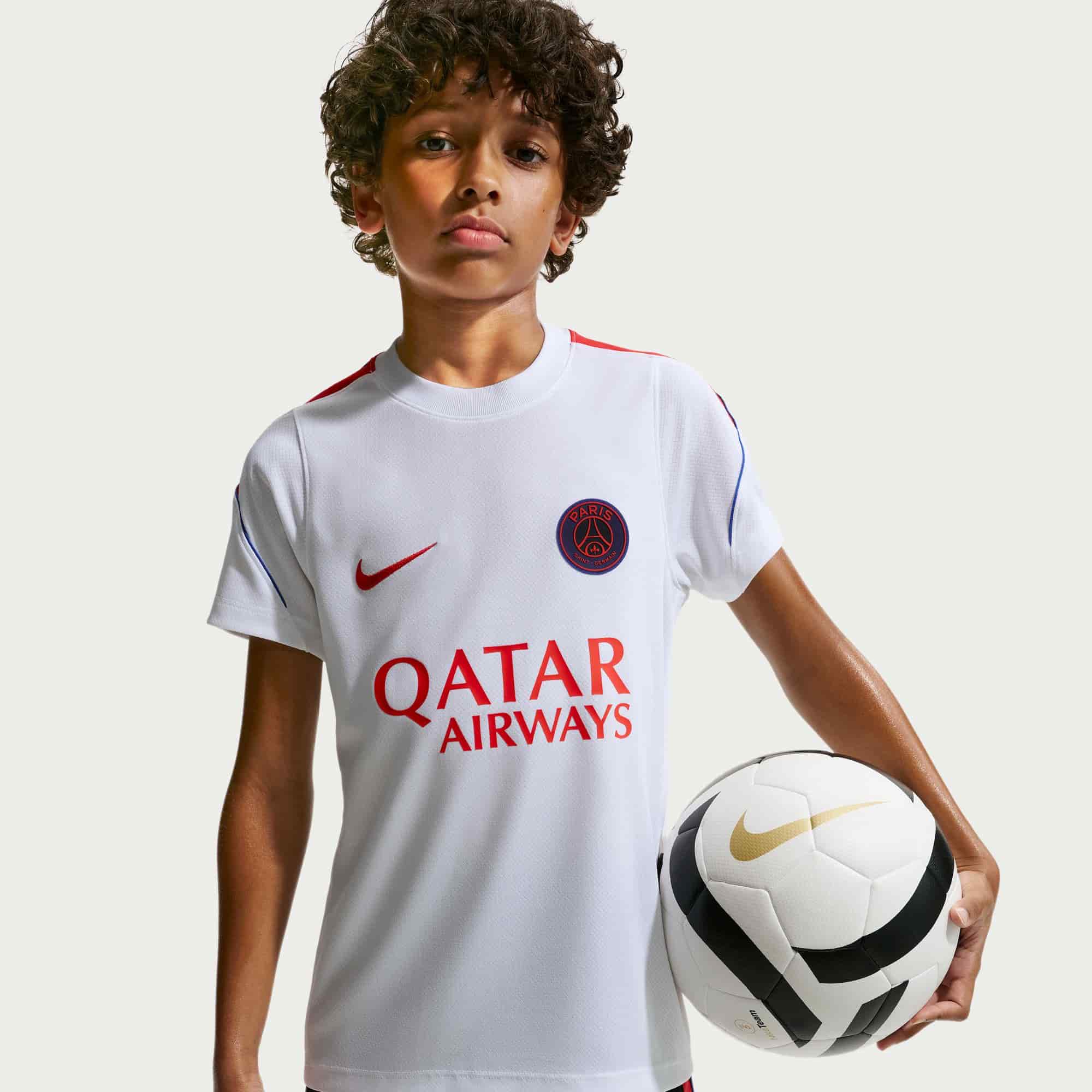 Paris Saint-Germain Strike Training Top Youth Training Tops Nike 