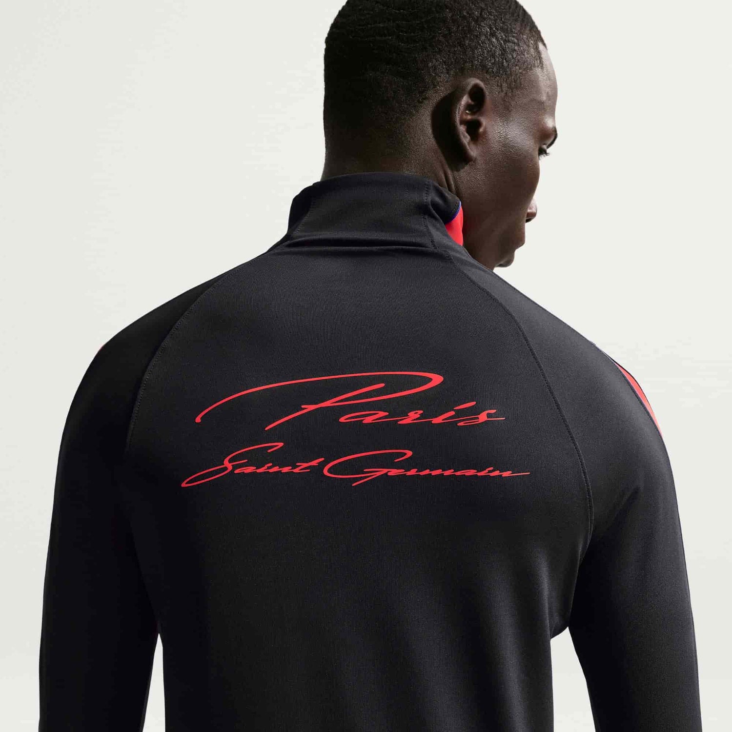 Paris Saint-Germain Strike Drill Training Top back view