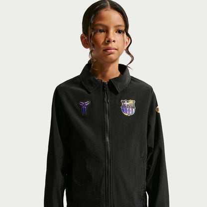 FC Barcelona Away Soccer Jacket Youth Jackets Nike 