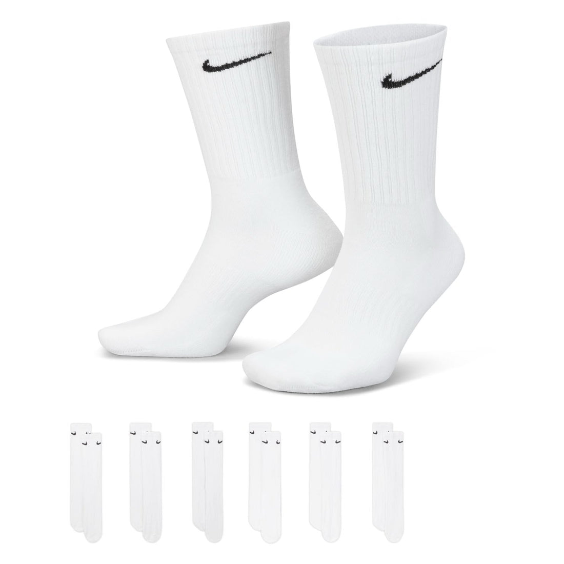 Nike Everyday Cushioned Training Socks Nike White S