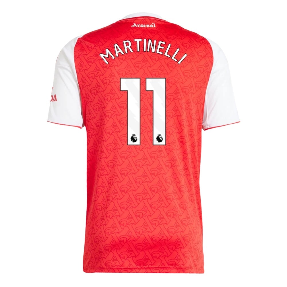 Arsenal 25/26 Home Jersey Martinelli Official Jerseys adidas Red S 