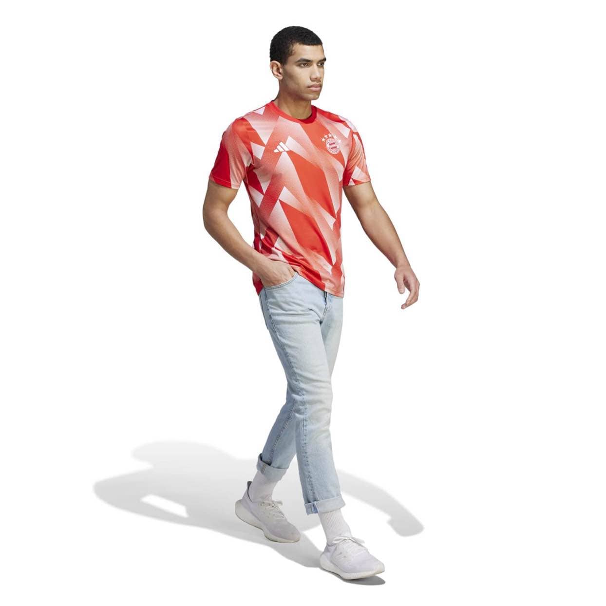 FC Bayern Pre-Match Jersey Licensed Jerseys adidas 