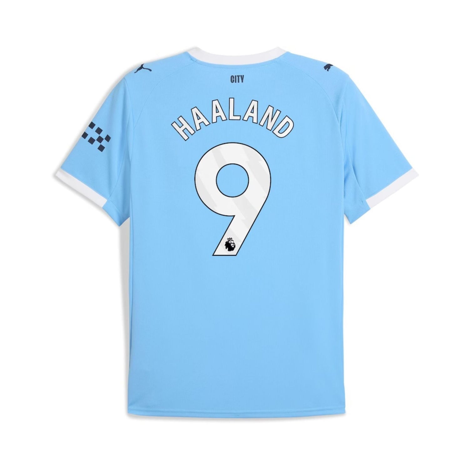 Manchester City 25/26 Home Jersey Erling haaland Official Jerseys PUMA Blue S 