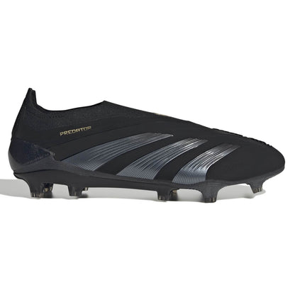 adidas Predator Elite Laceless FG Firm Ground adidas Black 6.5 
