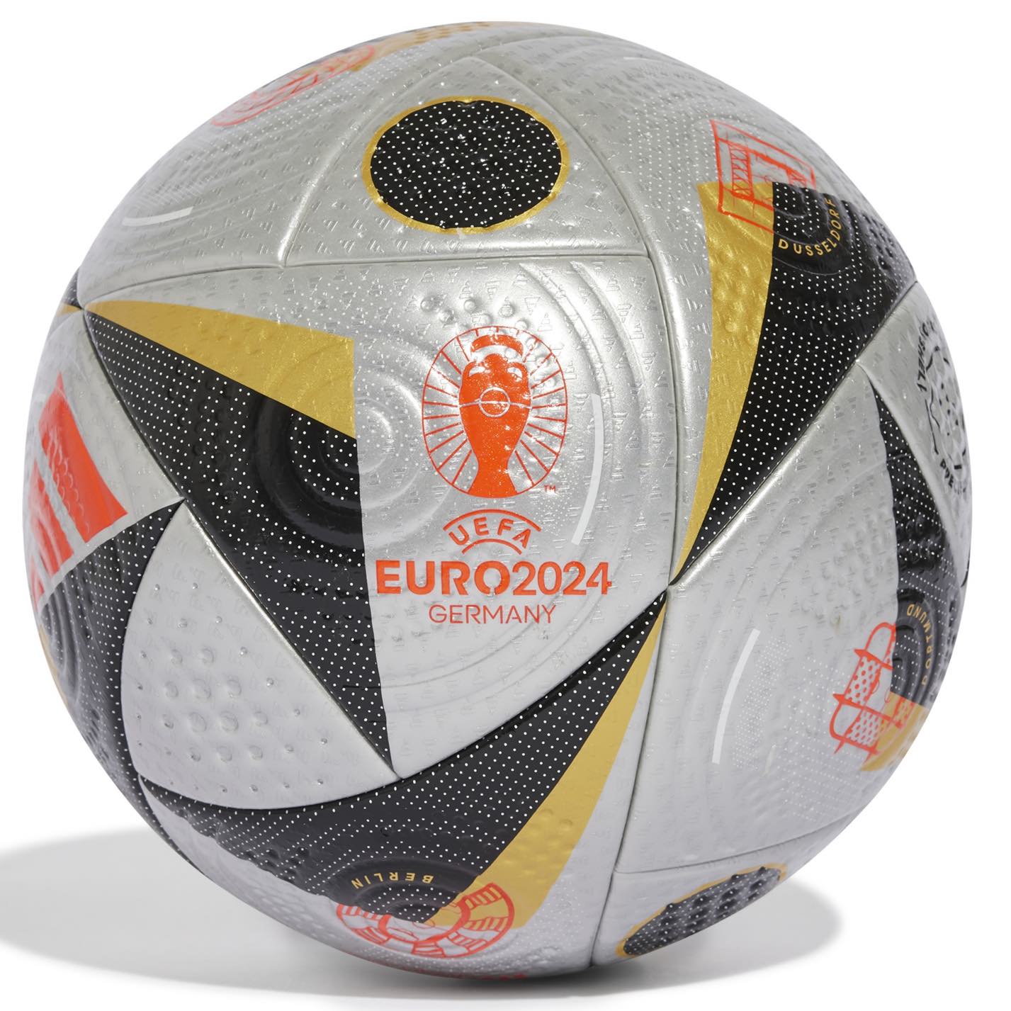 adidas EURO 24 Fussballliebe Finale Pro Ball Official Balls adidas Grey 5 